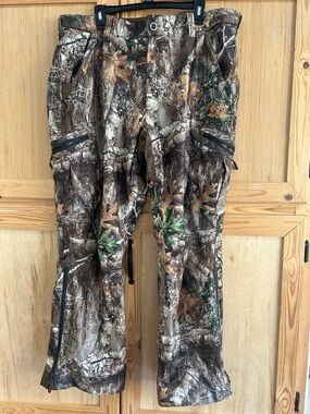 Realtree Camo Edge/Dark Earth Hunting Pants Sz XL